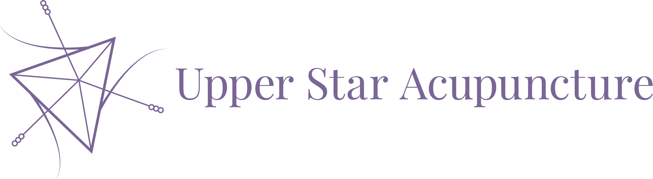 A logo for Upperstar Acupuncture