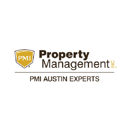 A logo for PMI Austin Experts with a white background