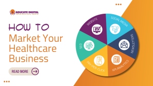 A colorful pie chart with icons in each segment