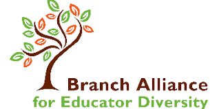 A logo for Branch Alliance for Educator Diversity