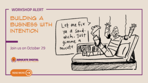 Cartoon of a burned-out person wrapped in bandages in a hospital bed, saying “let me fix you a sandwich, just give me a minute.”